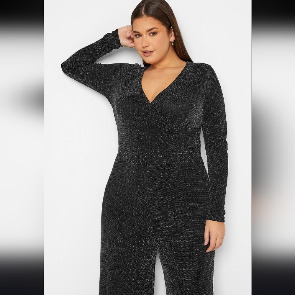 Apt. 9 | Glitter Wide Leg Jumpsuit - Picture 11 of 11